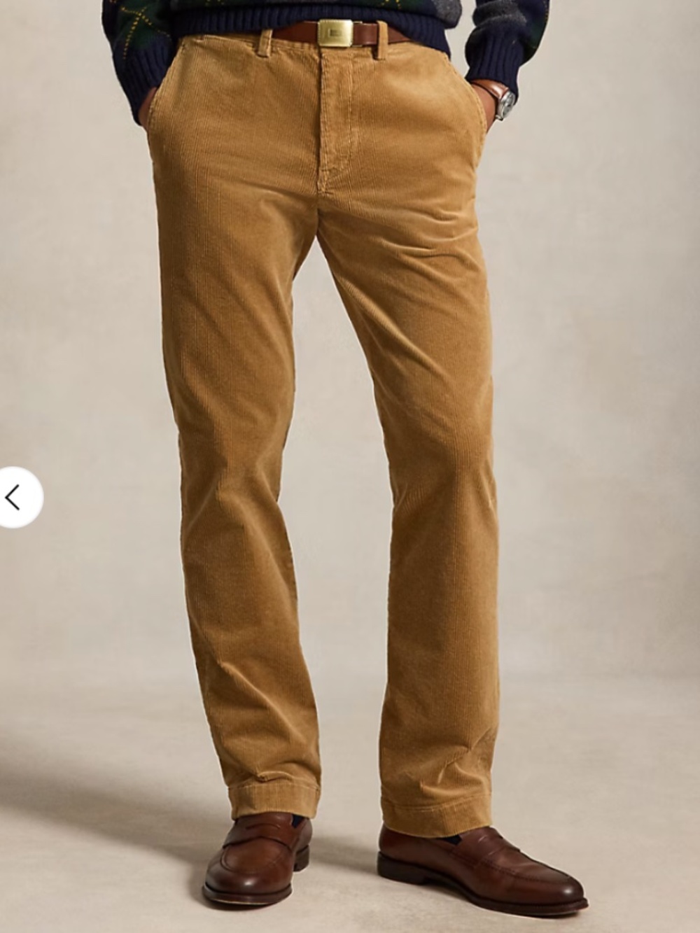 Polo by Ralph Lauren Men's Brown Corduroy Pants
